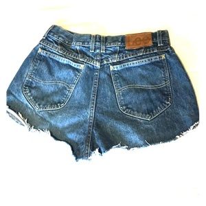 Vintage Lee Jeans CutOff Short Shorts